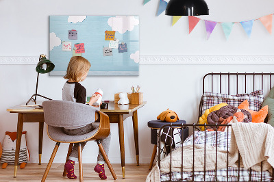 Magnetic board for drawing Children's board