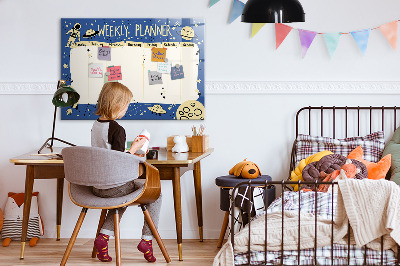 Magnetic erase board Space planner