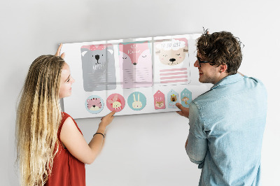 Magnetic writing board Happy Bookmarks