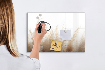 Magnetic erase board Cereal abstraction