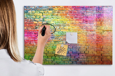 Magnetic erase board Painted wall
