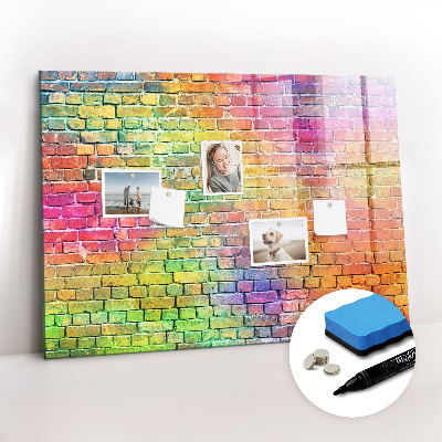 Magnetic erase board Painted wall