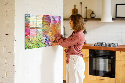 Magnetic erase board Painted wall