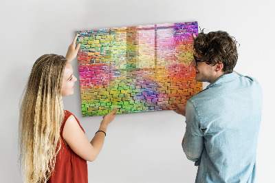 Magnetic erase board Painted wall