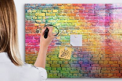 Magnetic erase board Painted wall