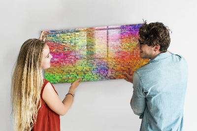 Magnetic drawing board Painted wall