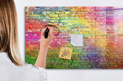 Magnetic erase board Painted wall