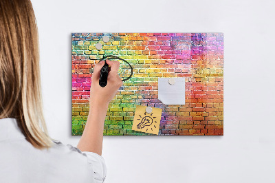 Magnetic drawing board Painted wall