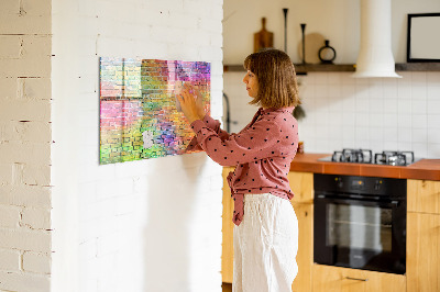 Magnetic erase board Painted wall