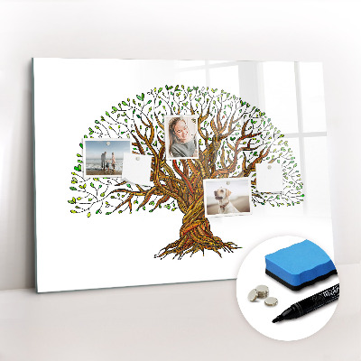 Magnetic writing board Tree roots