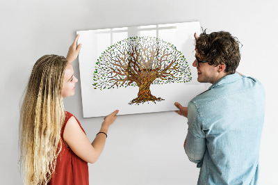 Magnetic writing board Tree roots