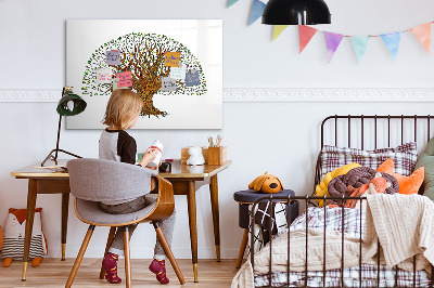 Magnetic writing board Tree roots