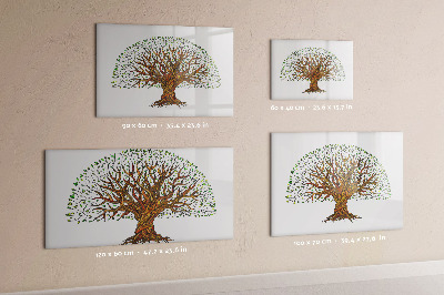 Magnetic writing board Tree roots