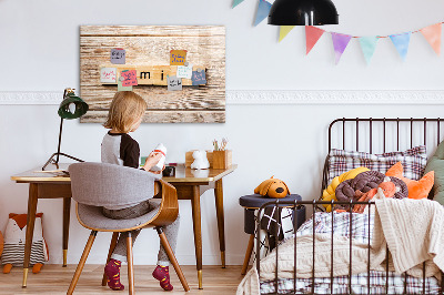 Magnetic writing board Family lettering