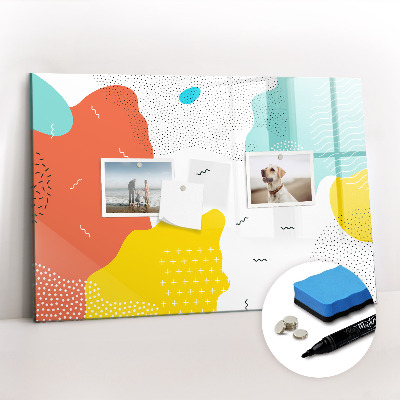 Magnetic erase board Pop abstraction