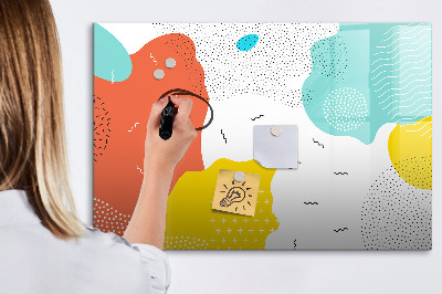 Magnetic erase board Pop abstraction