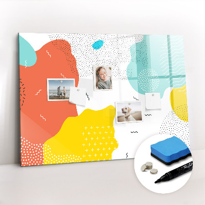 Magnetic erase board Pop abstraction