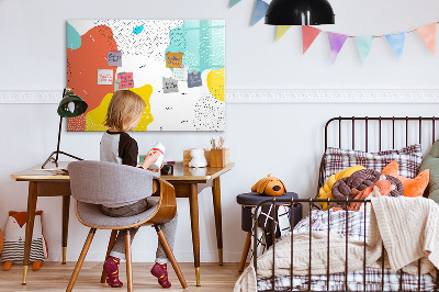 Magnetic erase board Pop abstraction