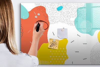 Magnetic erase board Pop abstraction