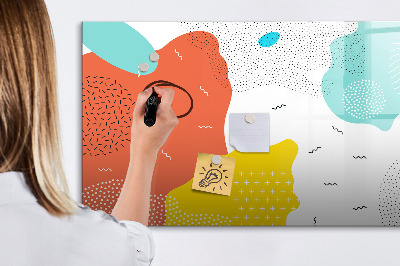 Magnetic erase board Pop abstraction