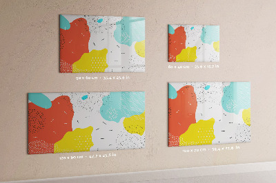 Magnetic erase board Pop abstraction