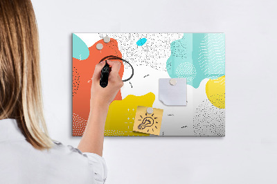 Magnetic erase board Pop abstraction