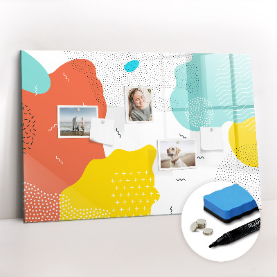 Magnetic erase board Pop abstraction