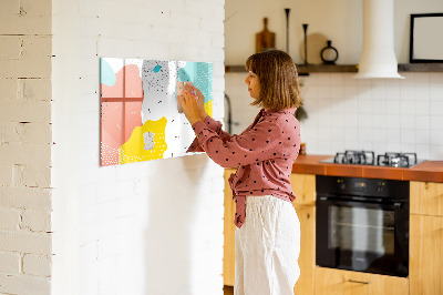 Magnetic erase board Pop abstraction