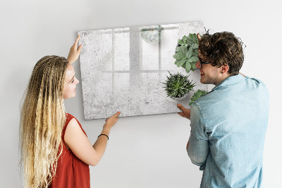 Magnetic writing board Ornamental plants