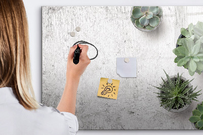 Magnetic writing board Decorative plants