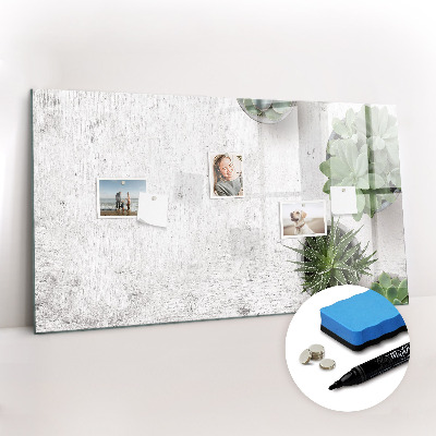 Magnetic writing board Ornamental plants