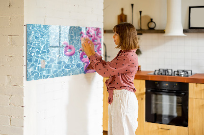 Magnetic writing board Dandelions flamingos