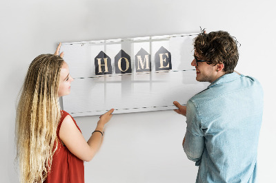 Magnetic writing board The inscription house