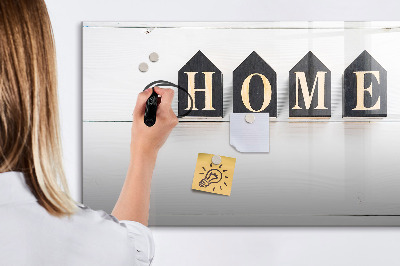 Magnetic writing board The inscription house