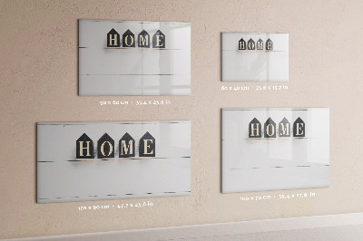 Magnetic writing board The inscription house