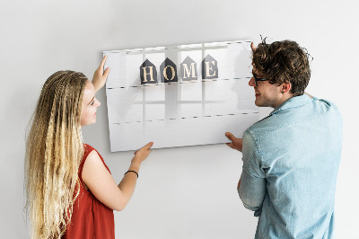 Magnetic writing board The inscription house