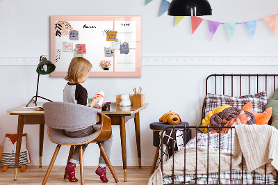 Magnetic board for drawing drawing Planner notebook