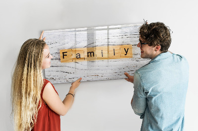 Magnetic erase board Family