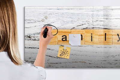 Magnetic erase board Family