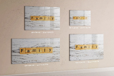 Magnetic erase board Family