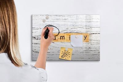 Magnetic board for drawing Family