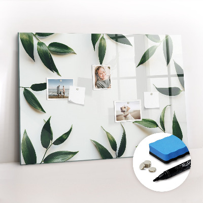 Magnetic writing board Leaf frame