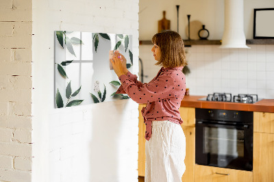Magnetic writing board Leaf frame