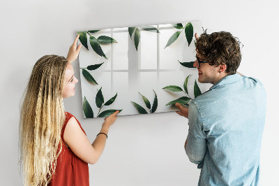 Magnetic writing board Leaf frame