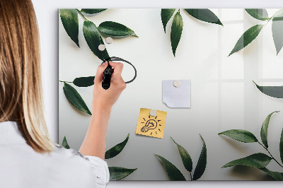 Magnetic writing board Leaf frame