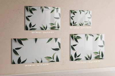 Magnetic writing board Leaf frame