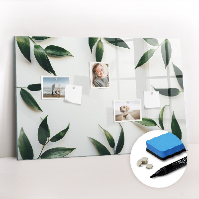Magnetic writing board Leaf frame
