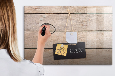 Magnetic erase board You can write!