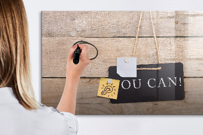 Magnetic erase board You can write!