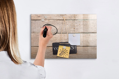 Magnetic erase board You can write!